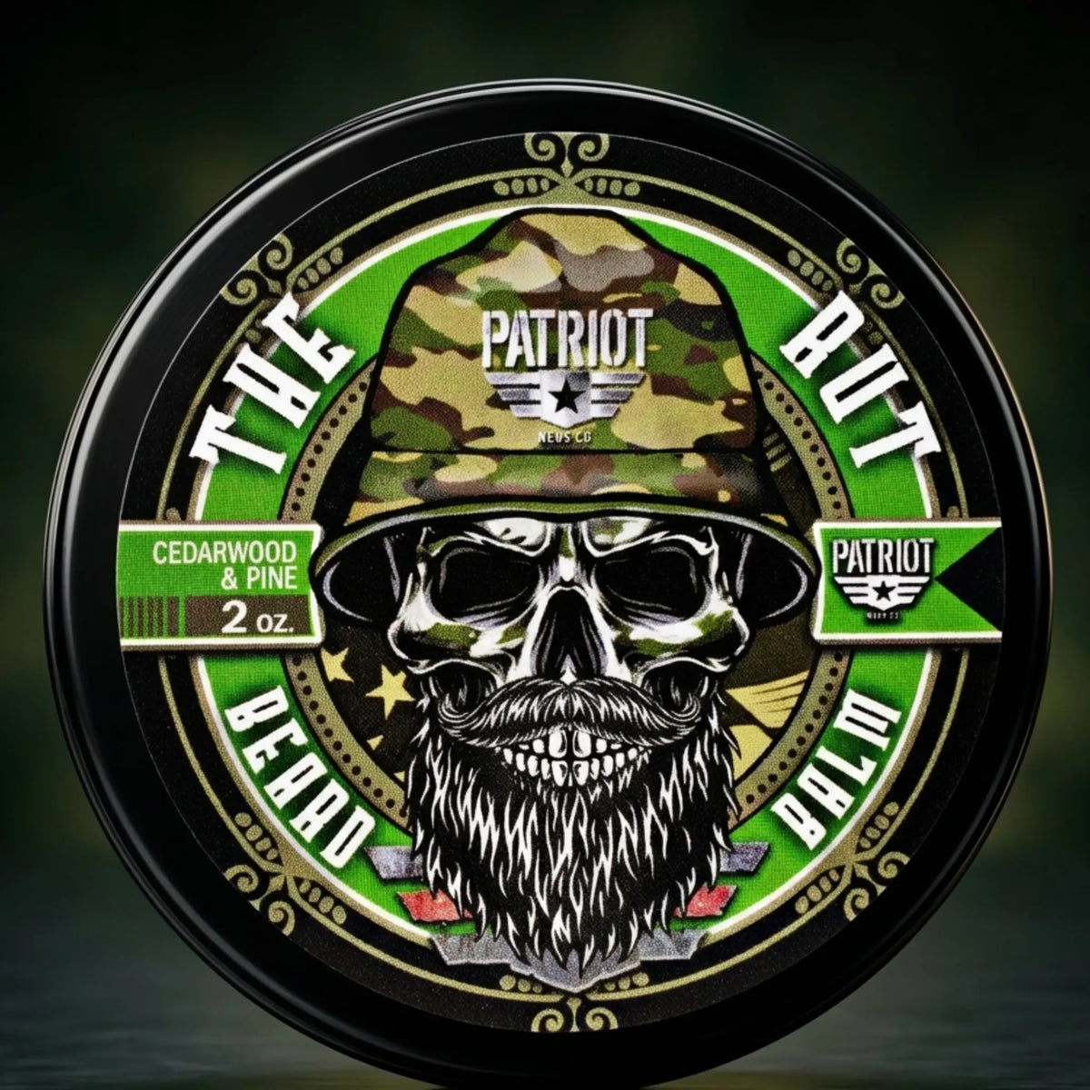 The Rut 2oz Beard Balm Cedarwood and Pine Patriot And Company