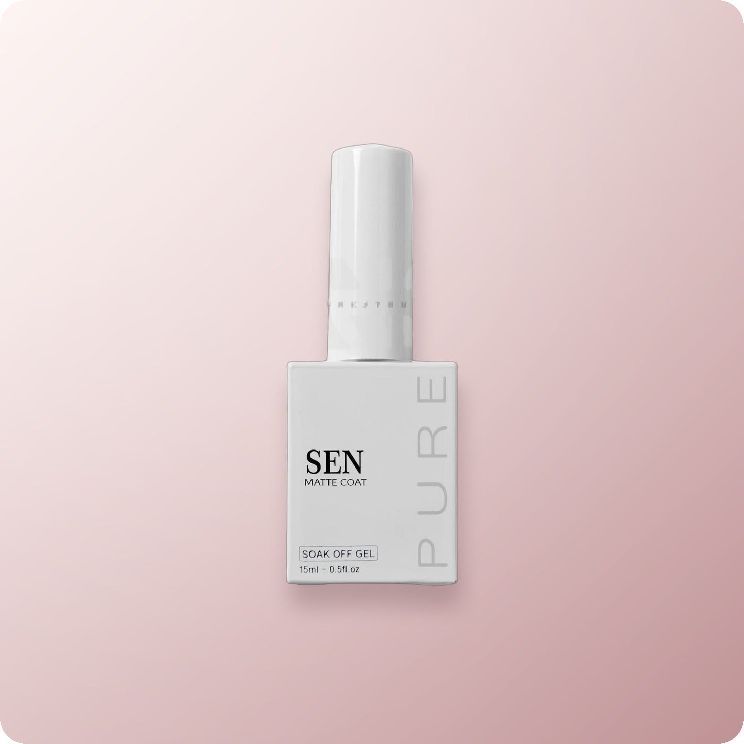 SEN PURE Matte Coat .5 oz iNAIL SUPPLY