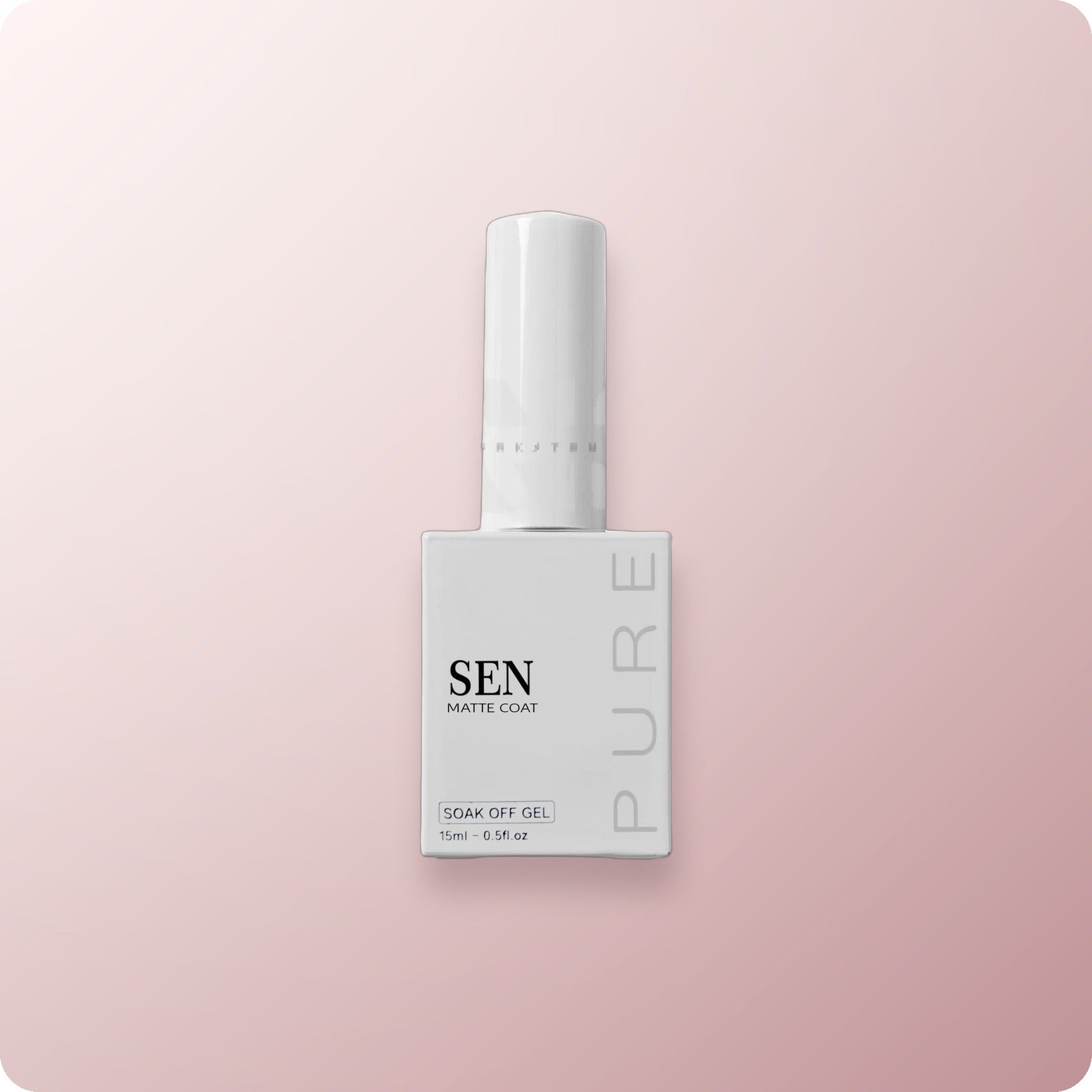 SEN PURE Matte Coat .5 oz iNAIL SUPPLY