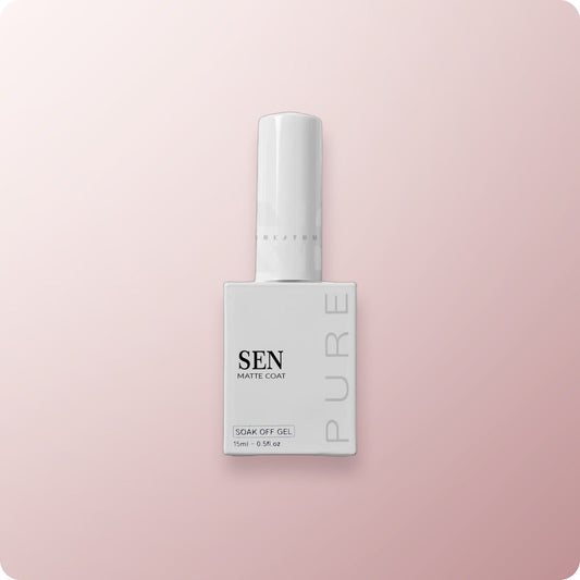 SEN PURE Matte Coat .5 oz iNAIL SUPPLY