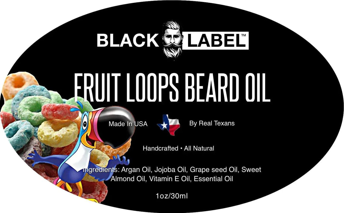 Fruit Loops Beard Oil Blacklabel Beard Company