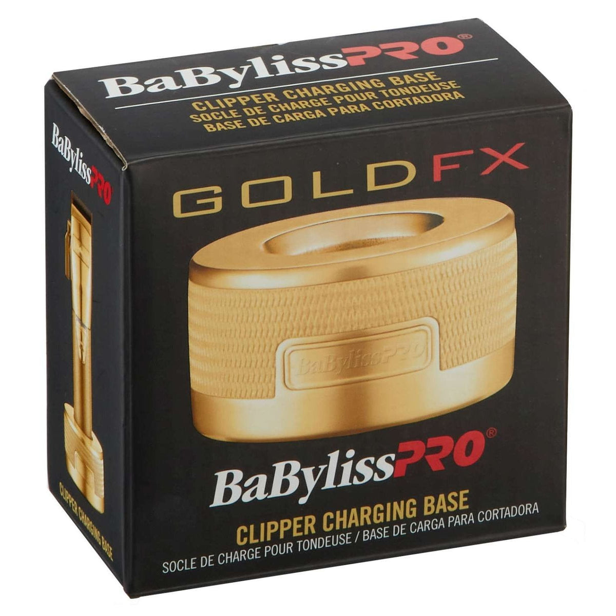 Metal Collection Clipper Charging Base - Gold My Beauty Site Pro