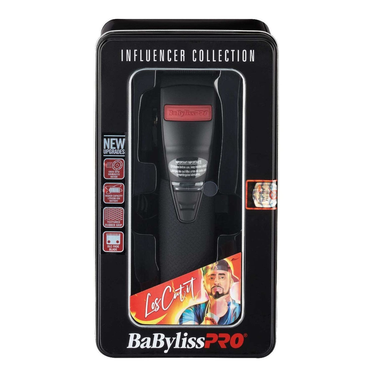 Babyliss4Barbers Limited Edition Influencer Clipper Red My Beauty Site Pro