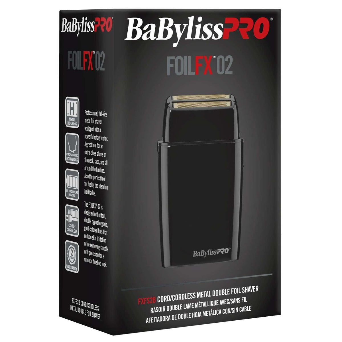 Blackfx Double Foil Shaver My Beauty Site Pro