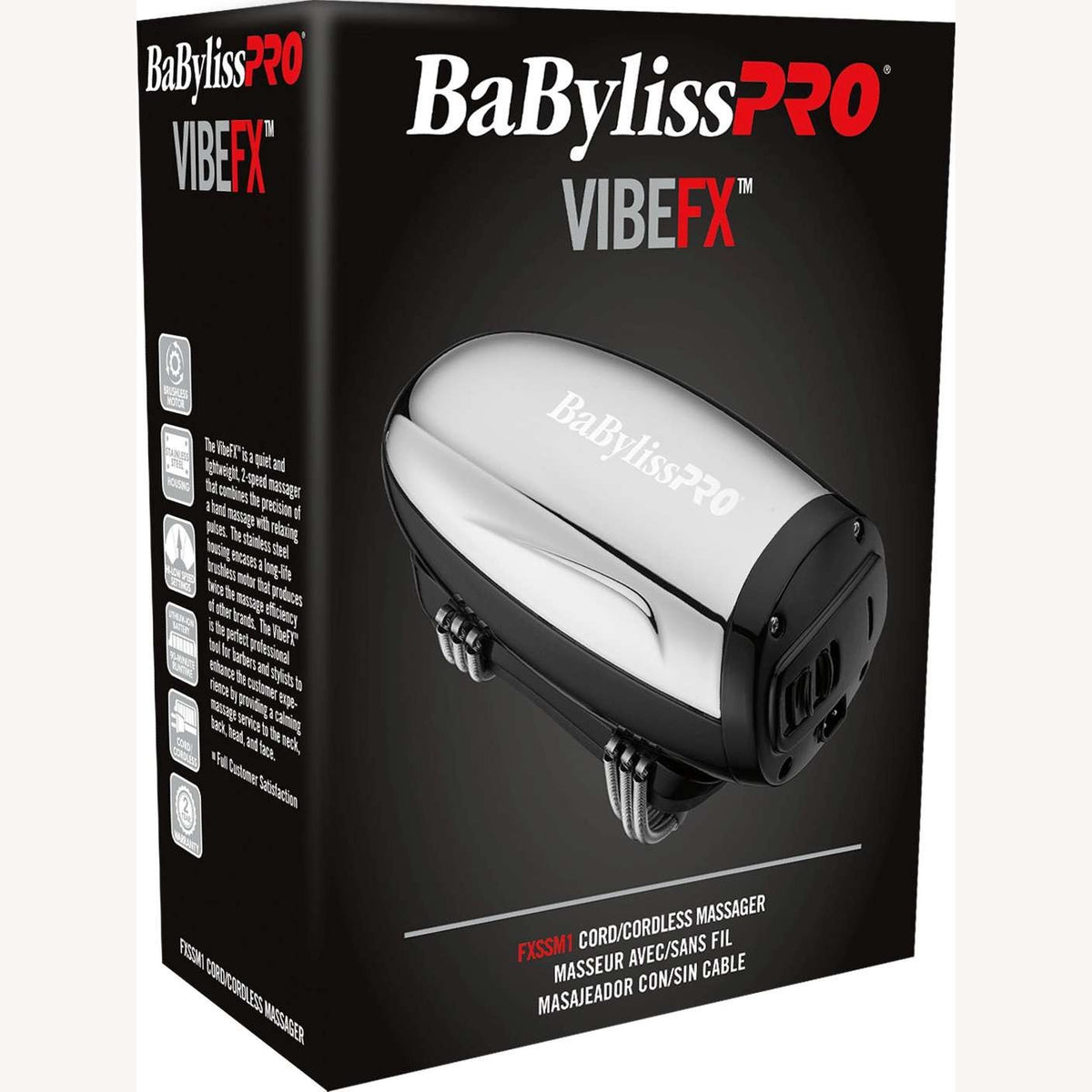 Babylisspro Vibefx Cordcordless Massager My Beauty Site Pro