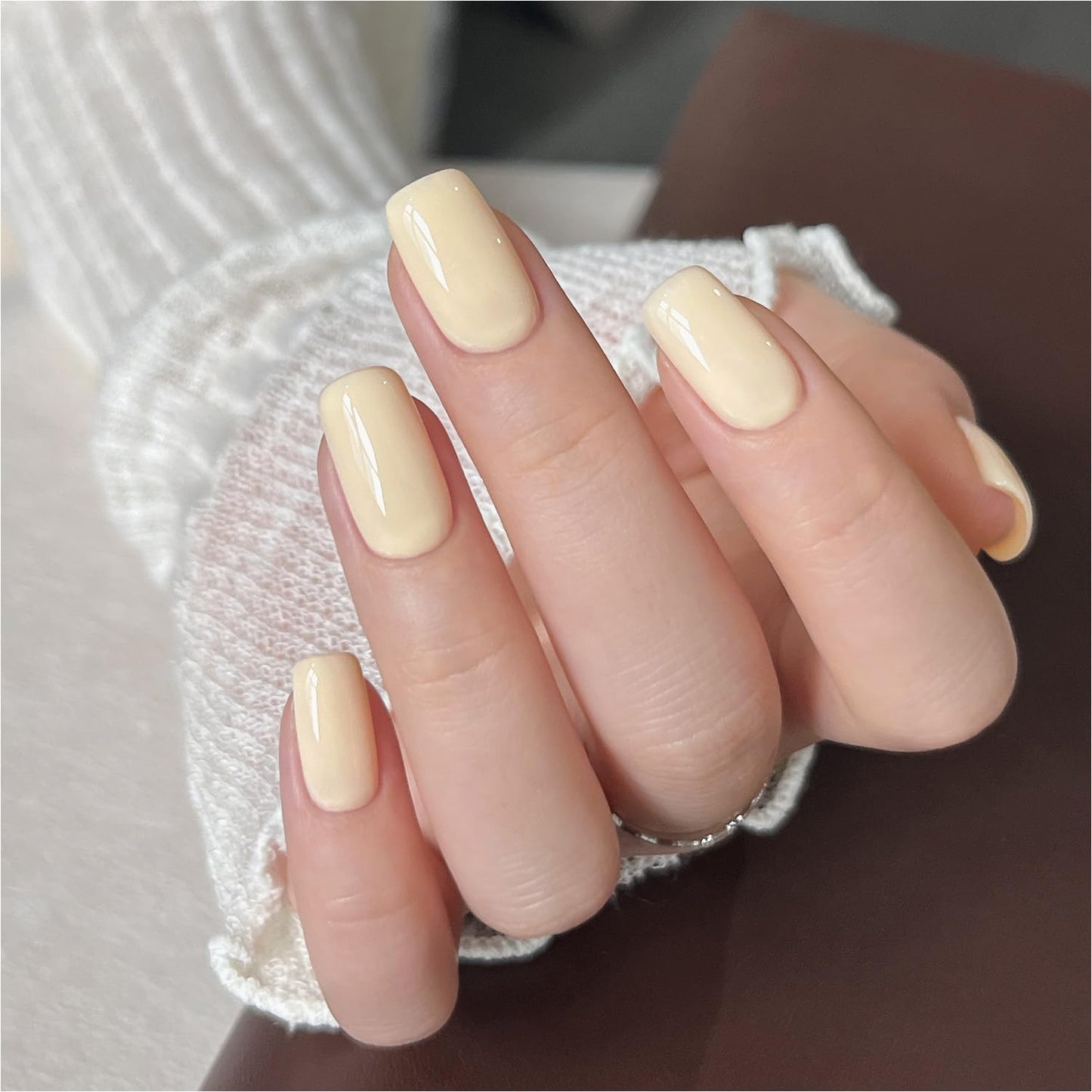 GAOY Sheer Light Pink Gel Nail Polish, 16ml Jelly Milky White Peach Translucent Color 1352 UV Light Cure Gel Polish for Nail Art DIY Manicure and Pedicure at Home