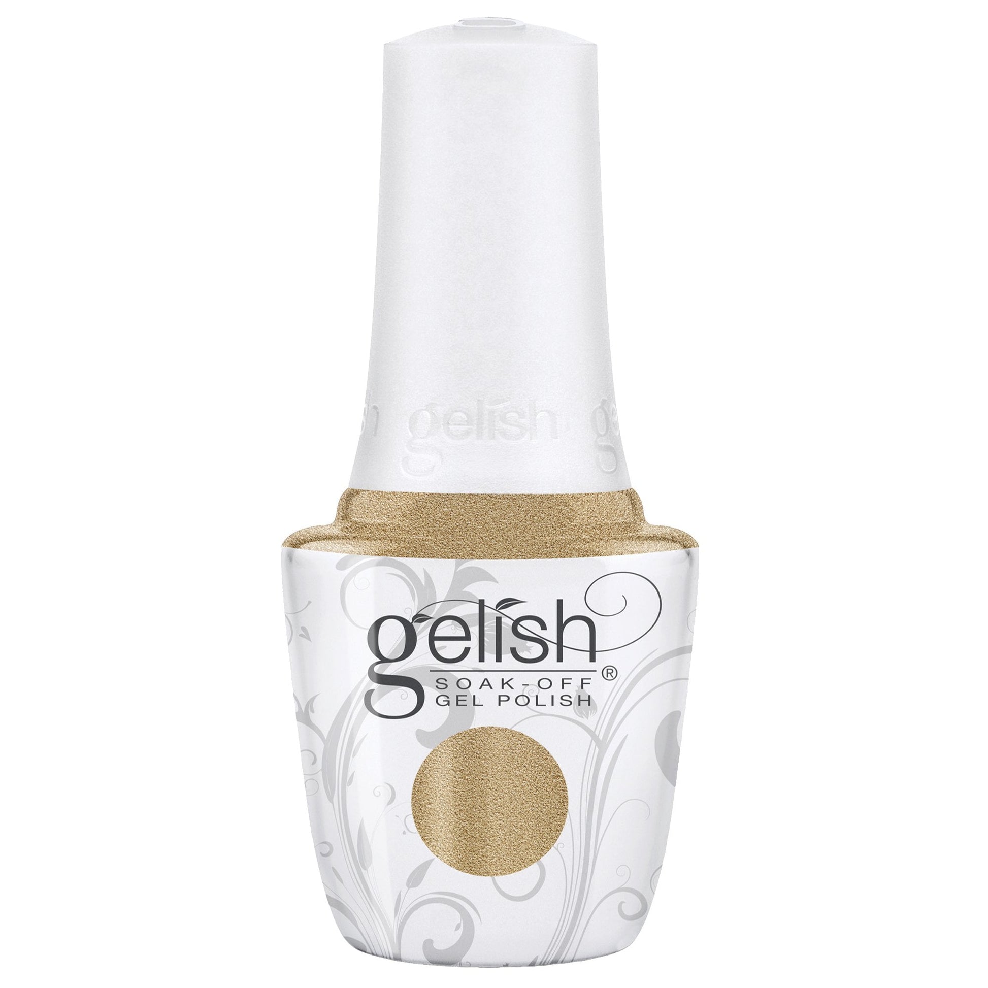 Nail Harmony - 374 Gilded In Gold (Gelish)(Limited) Queen Nails & Beauty Supplies