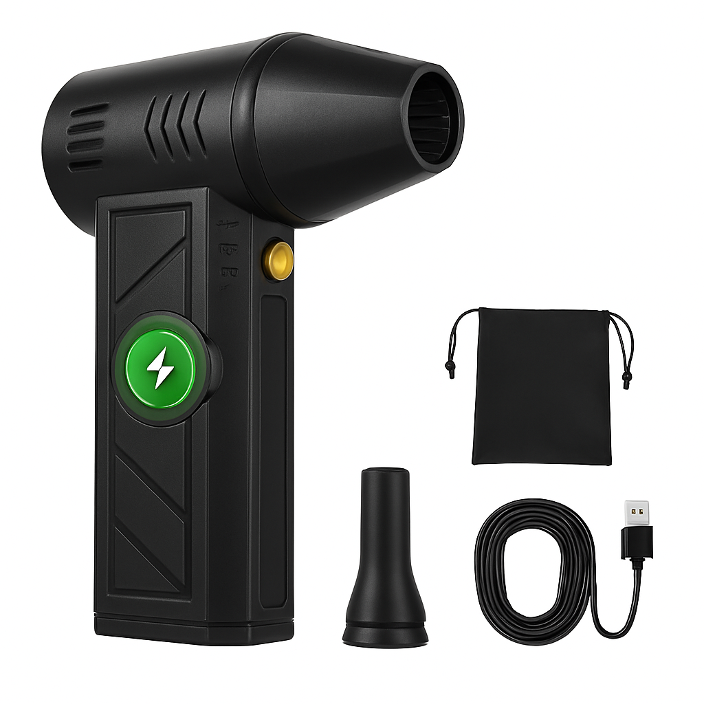 Compressed Air Duster with LED Light for Home Use LJGDeals