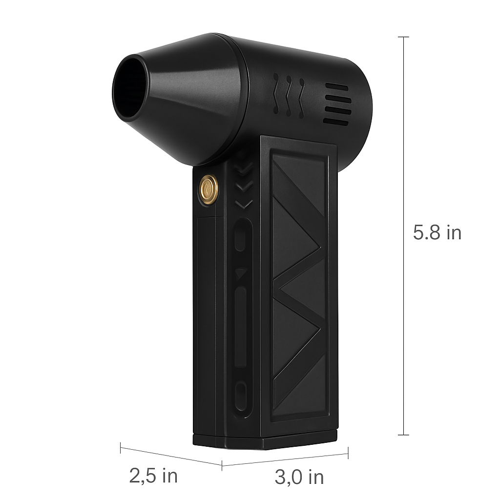 Compressed Air Duster with LED Light for Home Use LJGDeals