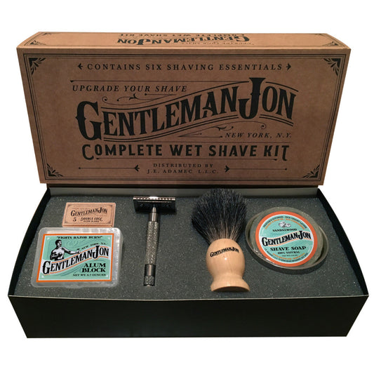 Gentleman Jon Complete Wet Shave Kit Gentleman Jon