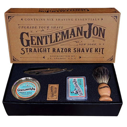 Gentleman Jon Straight Razor Shave Kit Gentleman Jon