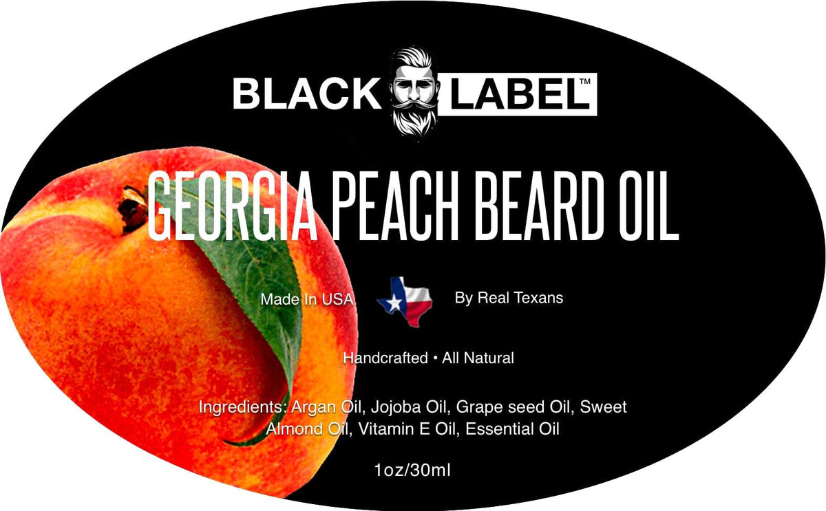 Georgia Peach Beard Oil Blacklabel Beard Company