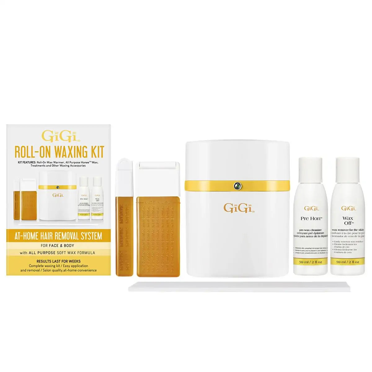 GIGI Roll-On Wax Kit Lunali Nail Supply
