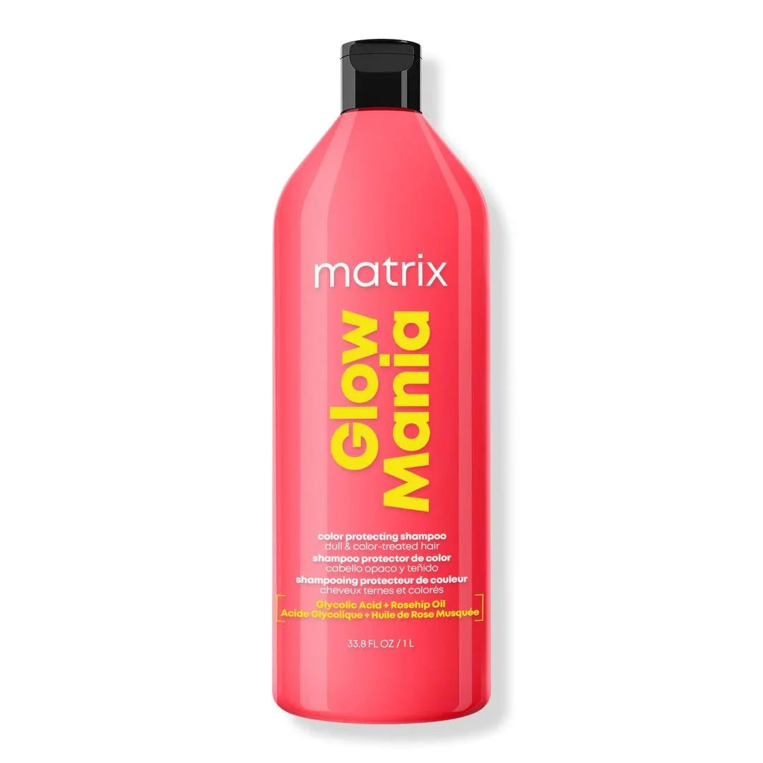 Matrix Glow Mania Color Protecting Shampoo – 33.8 oz VIP Extensions