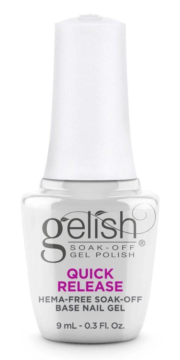 Gelish - Quick Release Gel Base Coat .5oz Queen Nails & Beauty Supplies