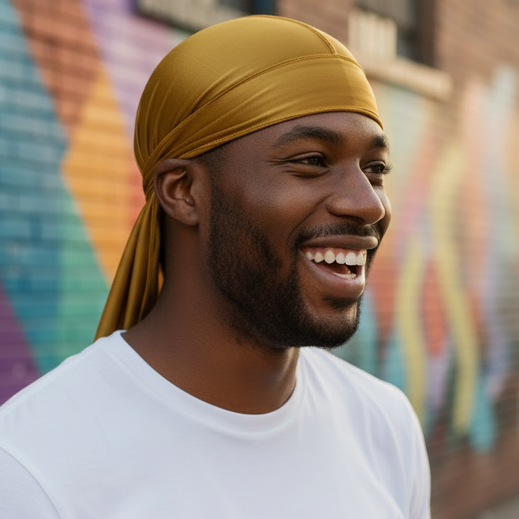 Mr. Durag Wave Maxx Silky Satin Durag, 1 Count, Assorted Vibrant Annie International, Inc.