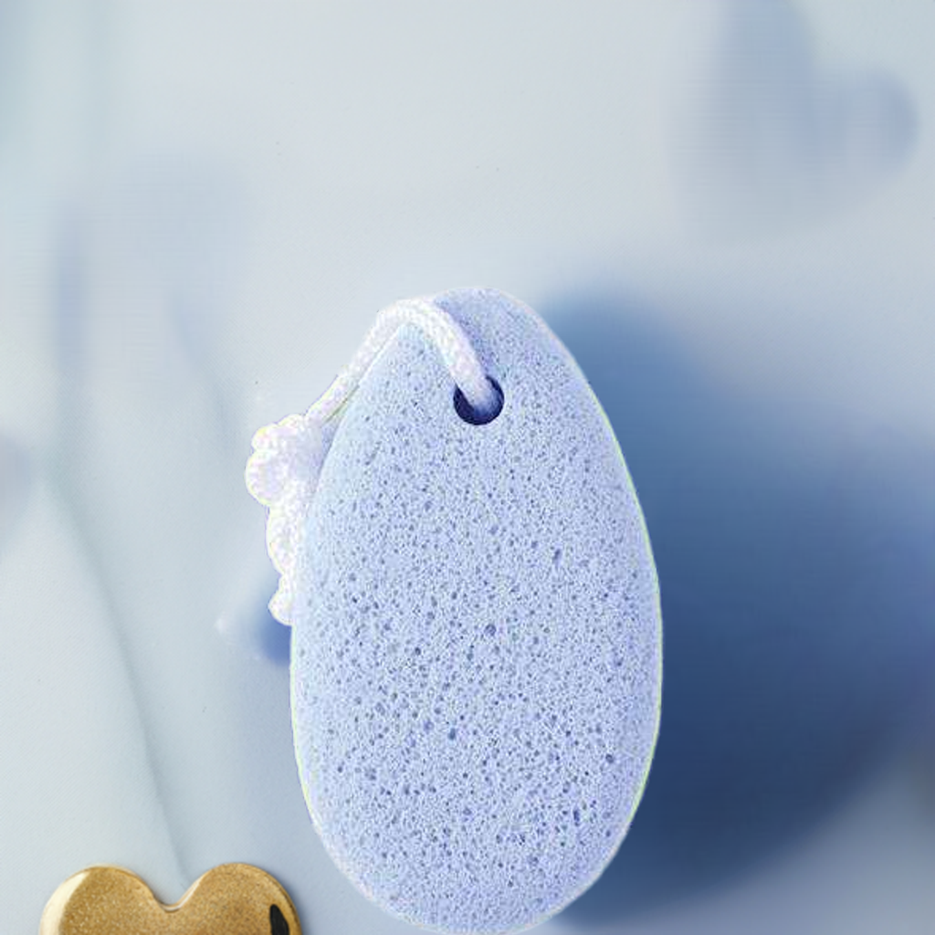 Almine Pumice Stone Egg Shape, 1 Count, Blue Annie International, Inc.
