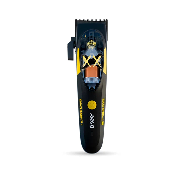 B‑WAY B10K Clipper & OFF Black Shaver – 2‑Piece Barber Set RT-Way USA