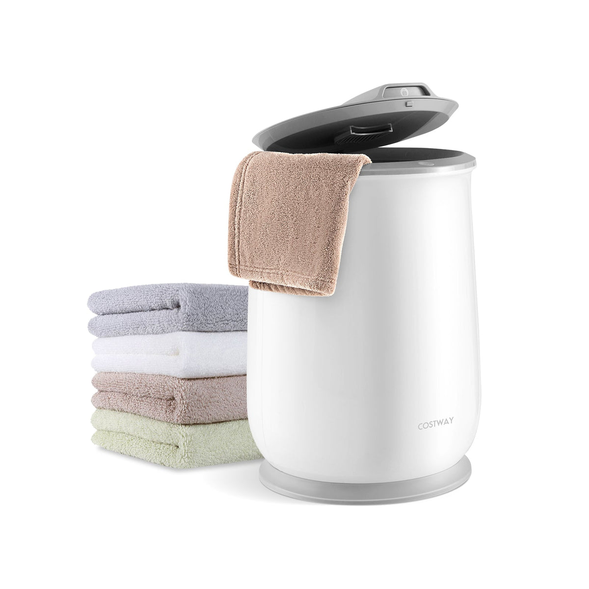 Towel Warmer Bucket with Auto Shut Off for Bathroom DirectDeals