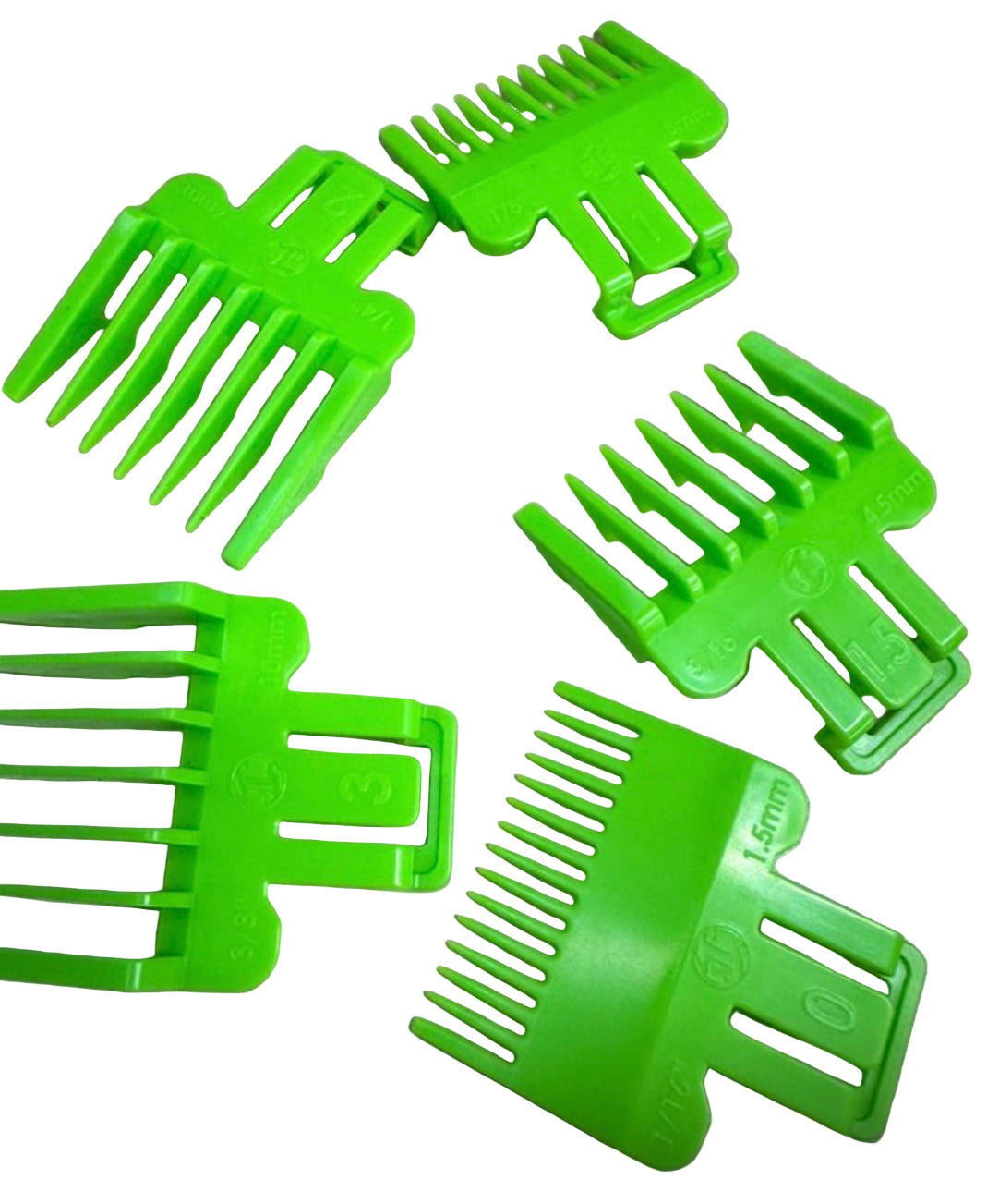 Universal Comb Attachments 5pc. Set Irving Barber Company