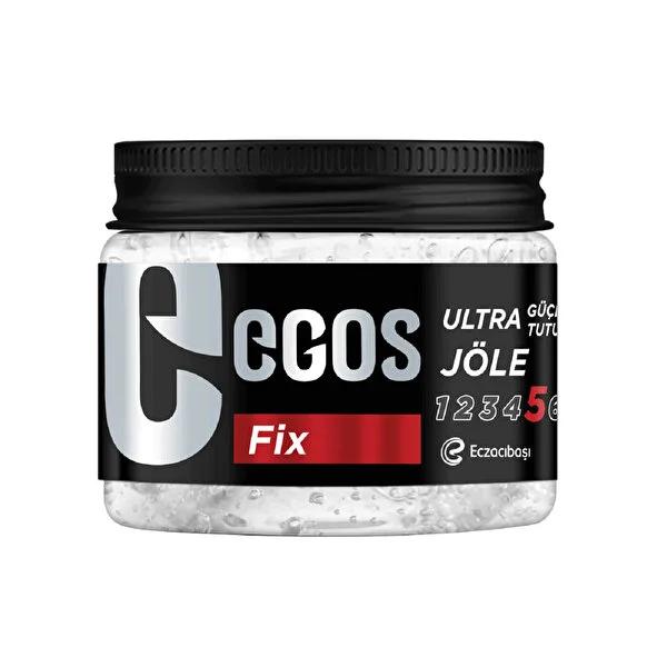 Egos Strong Hold Hair Gel 250ml - Ultra Strong Hold, Long Lasting Styling, Nourishing Provitamin B5 & B3 Beauty Care Bag