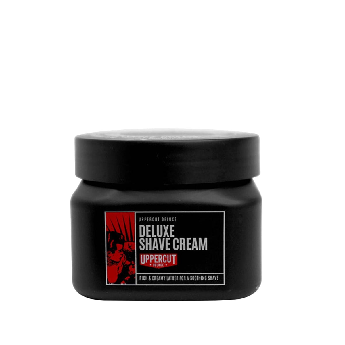 Uppercut Deluxe Shave Cream for Men - Premium Shaving Cream with Deluxe Formula, 120g Beauty Care Bag