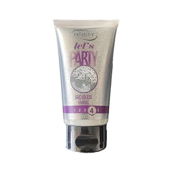 Hobby Party Girl Hair Gel: 48H Ultra Strong Hold, Mineral & Keratin Enriched - Long Lasting Styling for Girls Beauty Care Bag