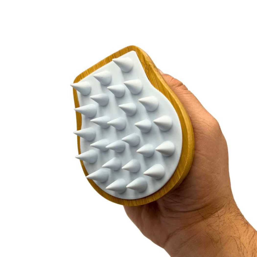 Hair and Scalp Massaging Brush Shave Essentials