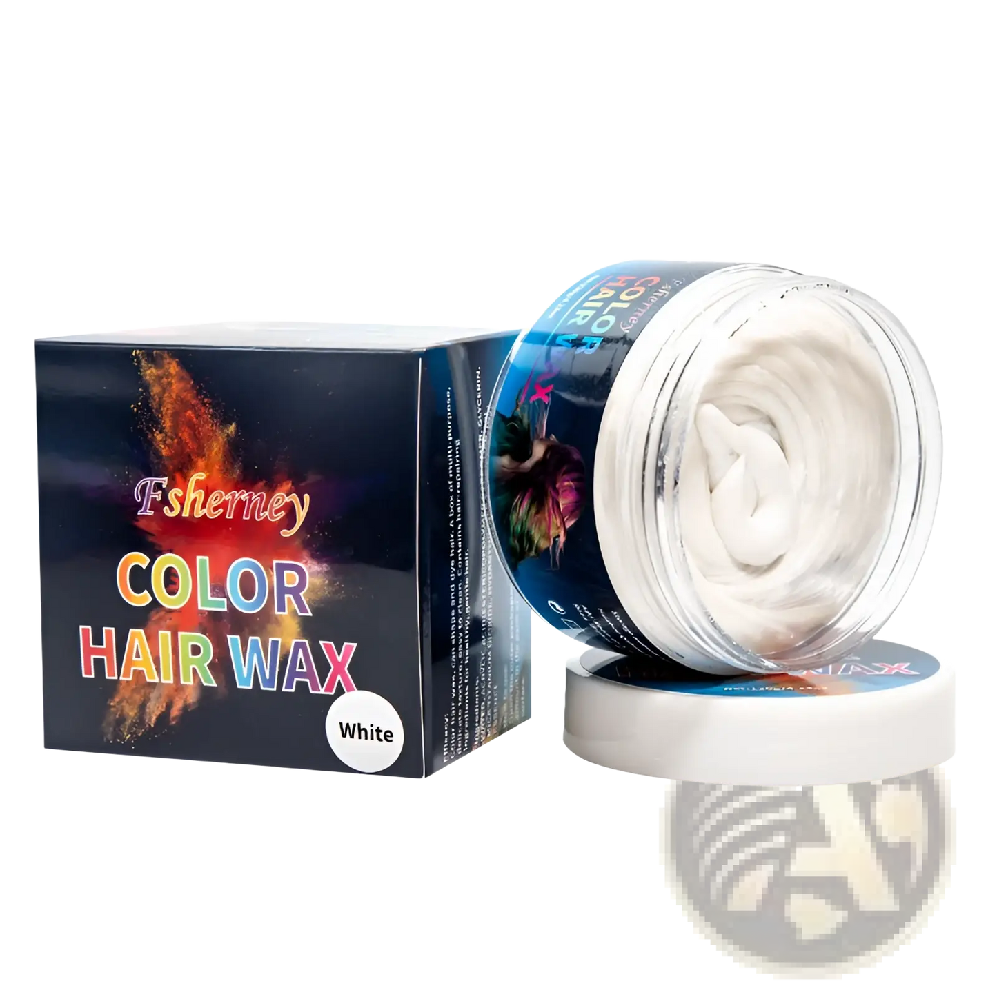 Hair Color Wax Styling Clay 120g Strong Hold Mud ARBA Global
