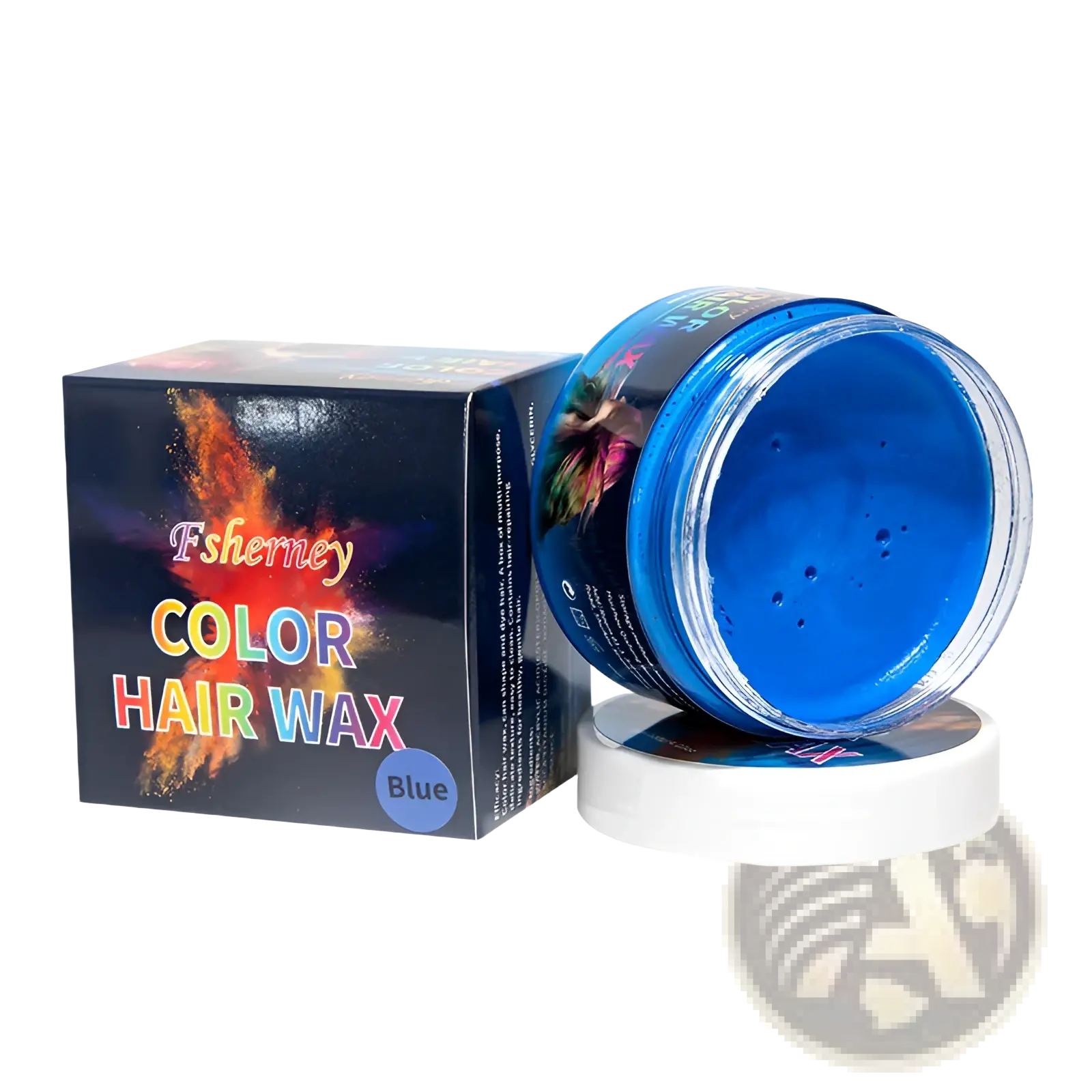Hair Color Wax Styling Clay 120g Strong Hold Mud ARBA Global