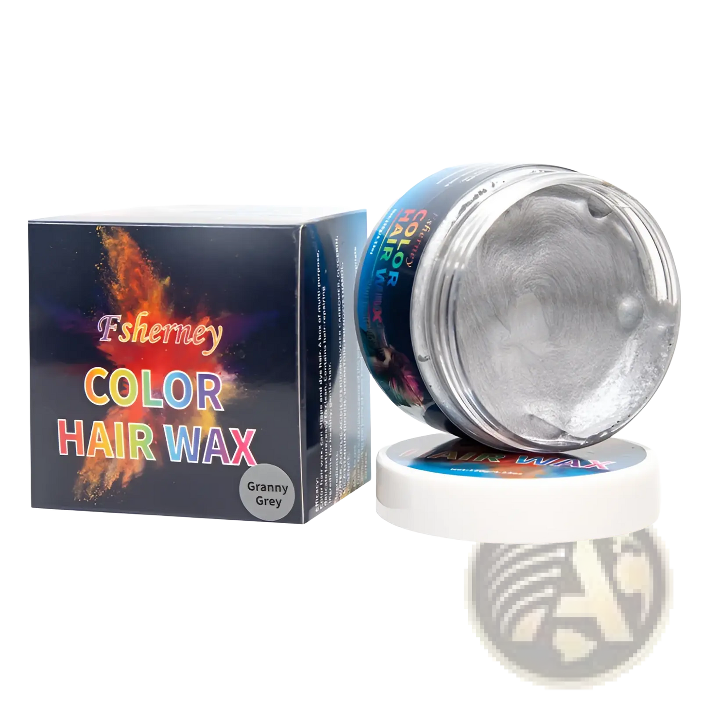 Hair Color Wax Styling Clay 120g Strong Hold Mud ARBA Global