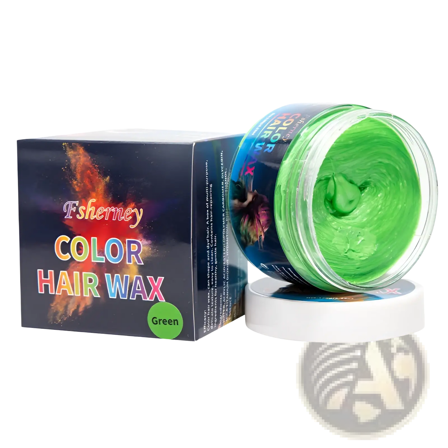 Hair Color Wax Styling Clay 120g Strong Hold Mud ARBA Global