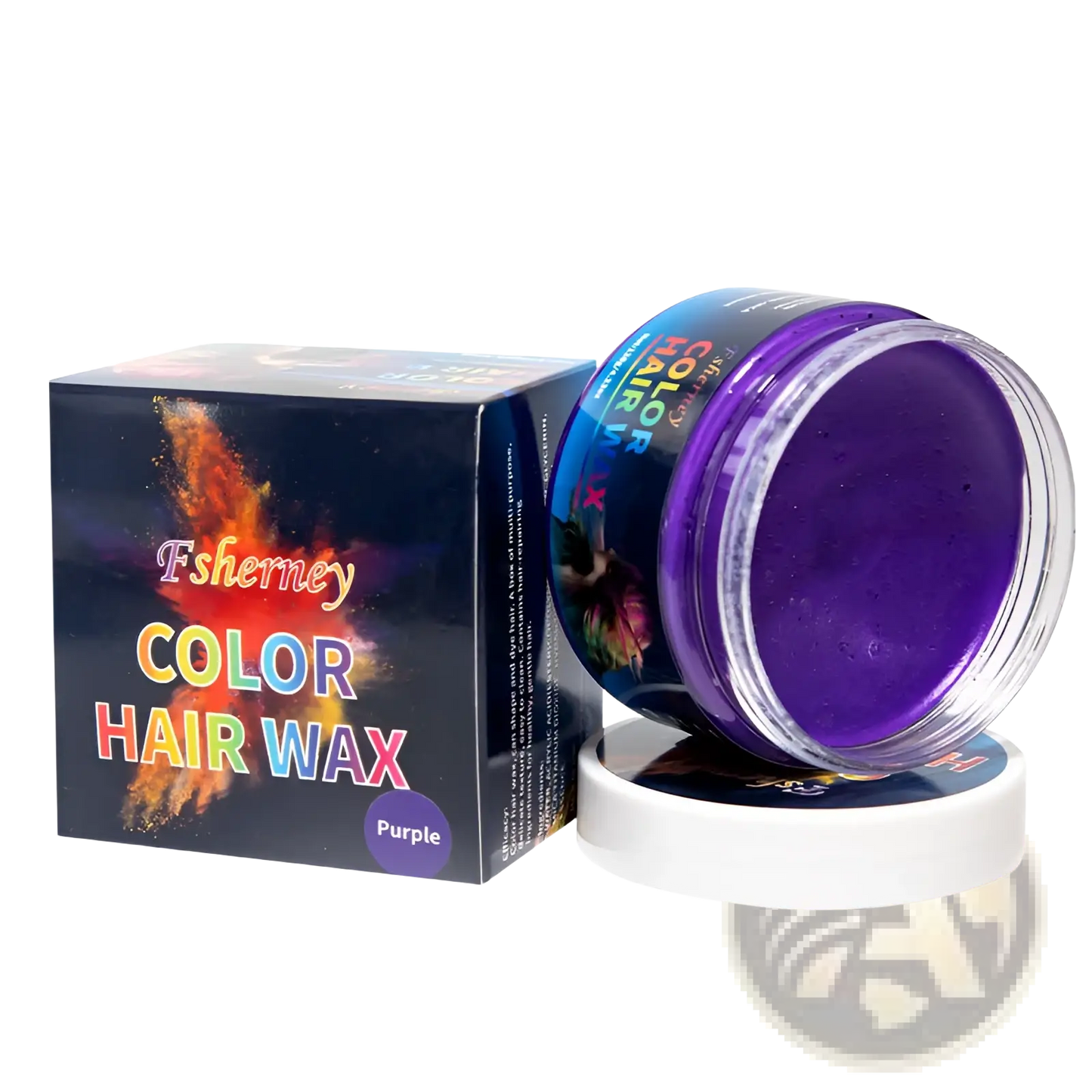 Hair Color Wax Styling Clay 120g Strong Hold Mud ARBA Global