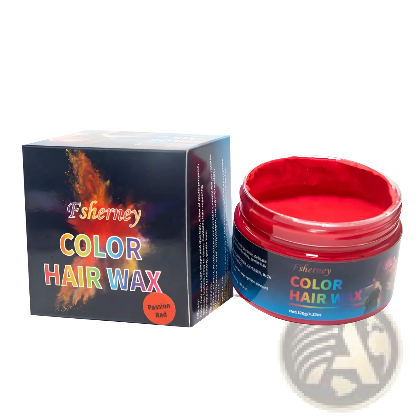 Hair Color Wax Styling Clay 120g Strong Hold Mud ARBA Global