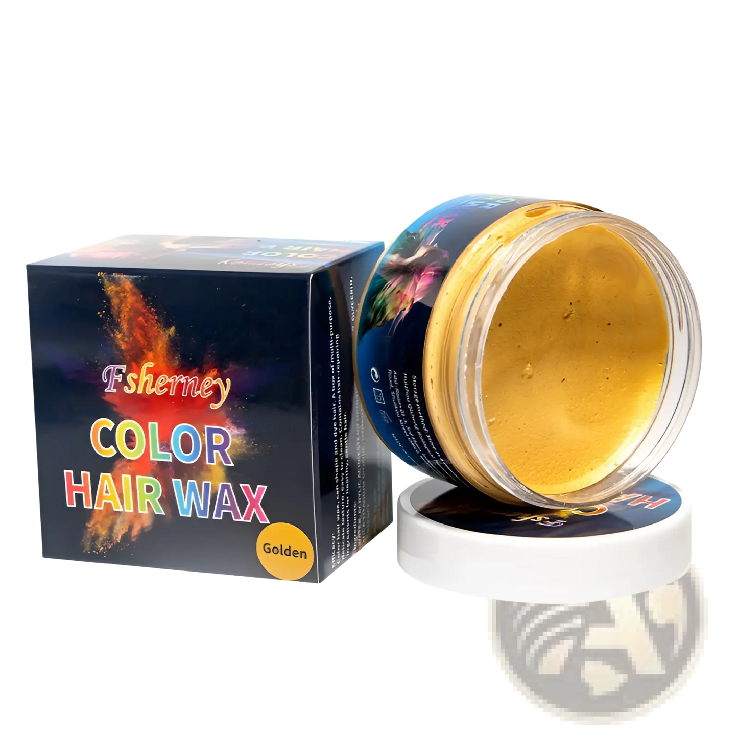 Hair Color Wax Styling Clay 120g Strong Hold Mud ARBA Global