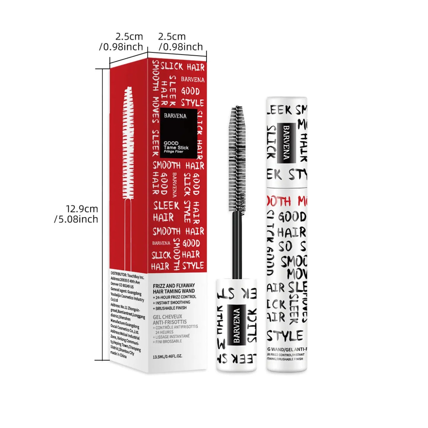 Hair Frizz Control Wand Portable Styling Stick Bn7208 ARBA Global