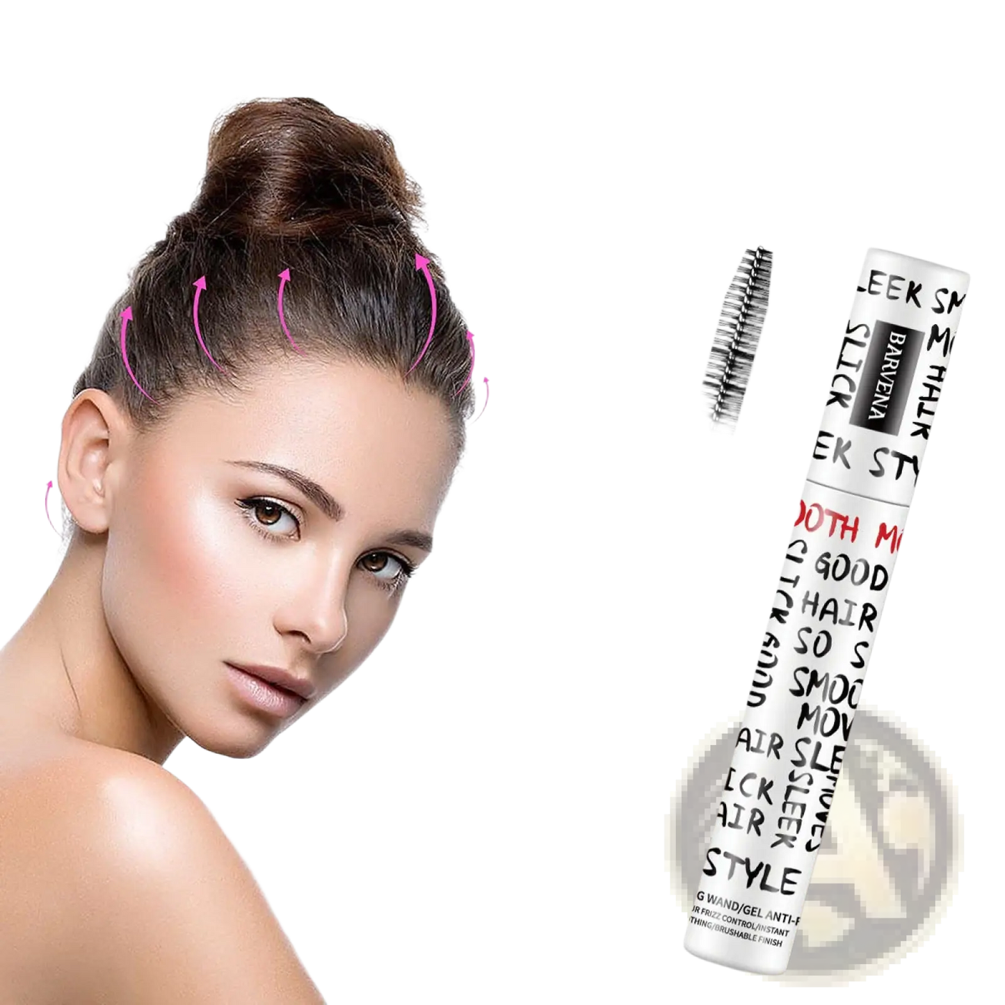 Hair Frizz Control Wand Portable Styling Stick Bn7208 ARBA Global