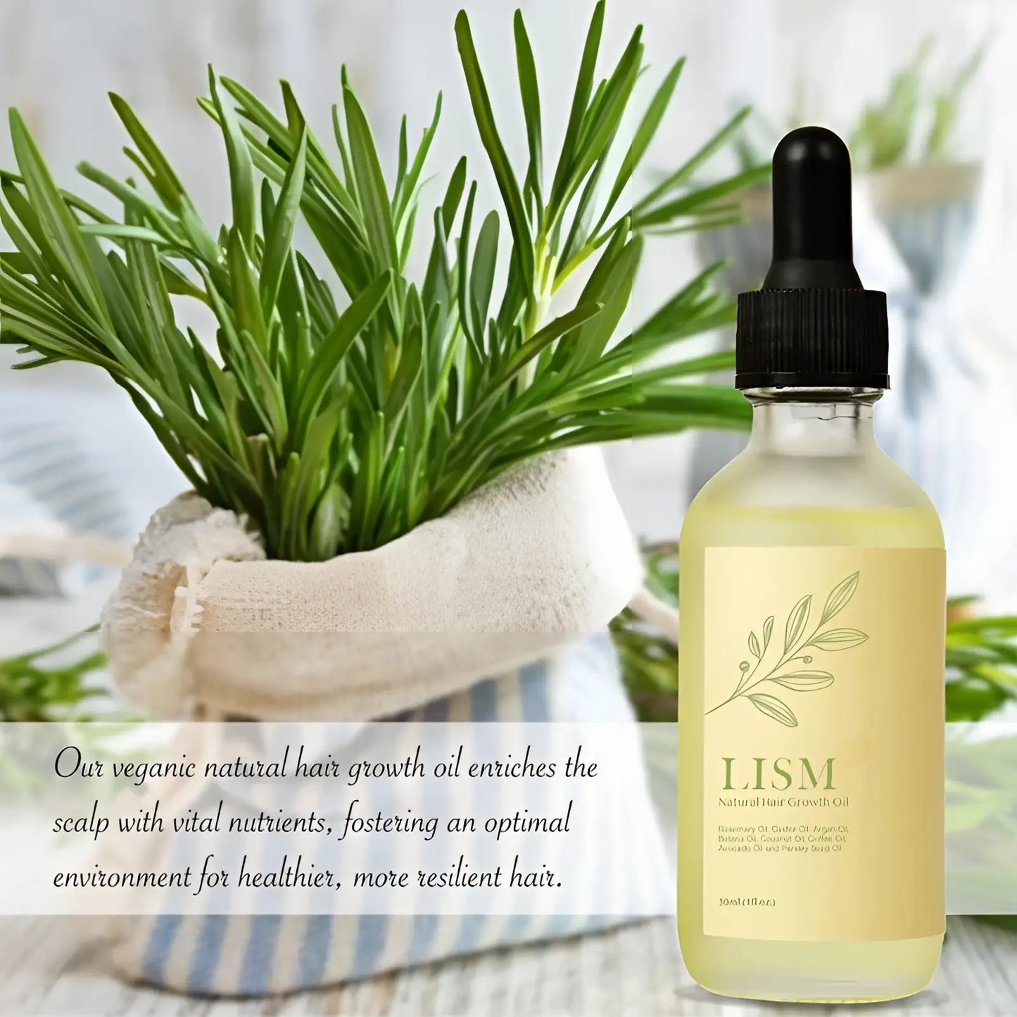 Hair Growth Oil Natural Plant Serum for Strong Hair ARBA Global