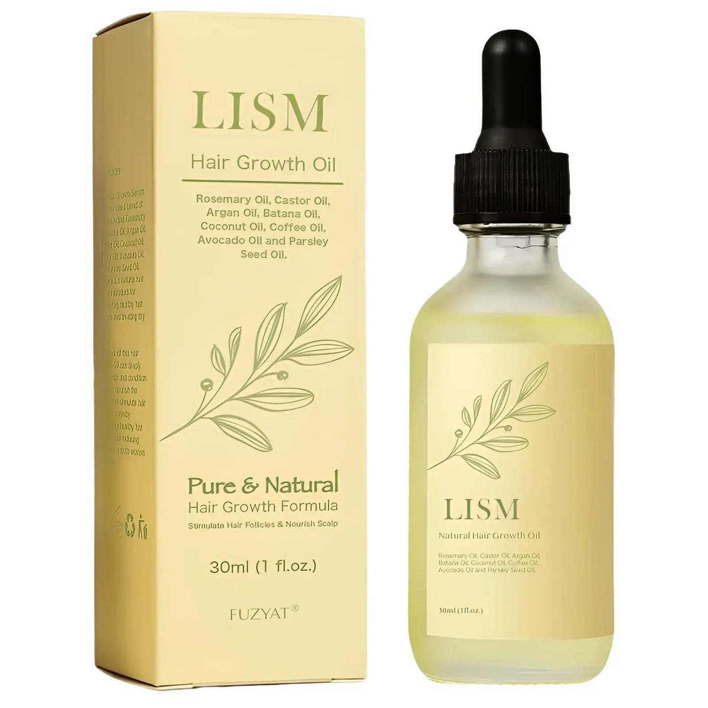 Hair Growth Oil Natural Plant Serum for Strong Hair ARBA Global