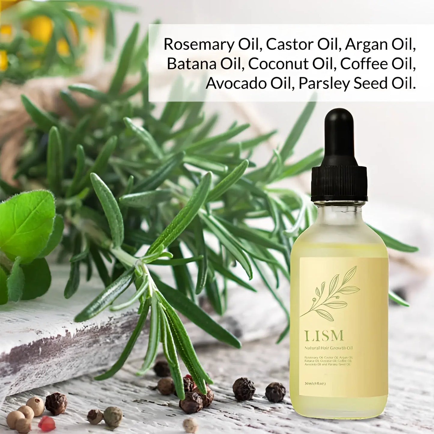 Hair Growth Oil Natural Plant Serum for Strong Hair ARBA Global