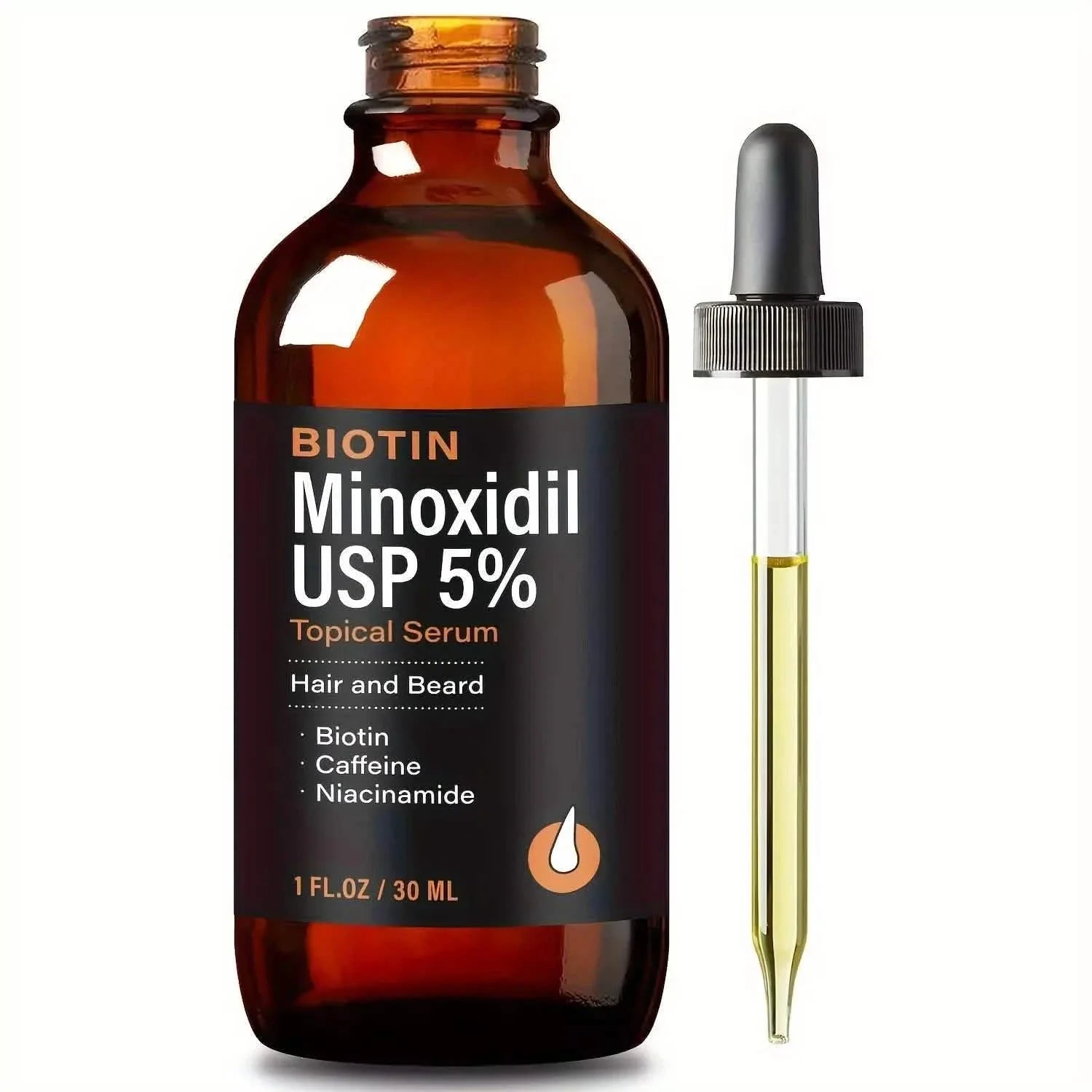 Hair Oil-Biotin Serum Treatment for Stronger Thicker Longer Hair DailySale