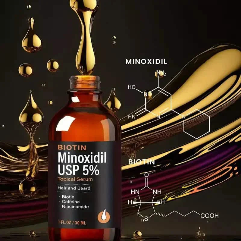 Hair Oil-Biotin Serum Treatment for Stronger Thicker Longer Hair DailySale