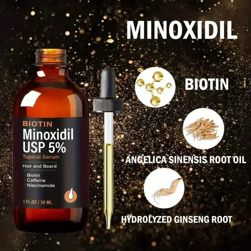 Hair Oil-Biotin Serum Treatment for Stronger Thicker Longer Hair DailySale