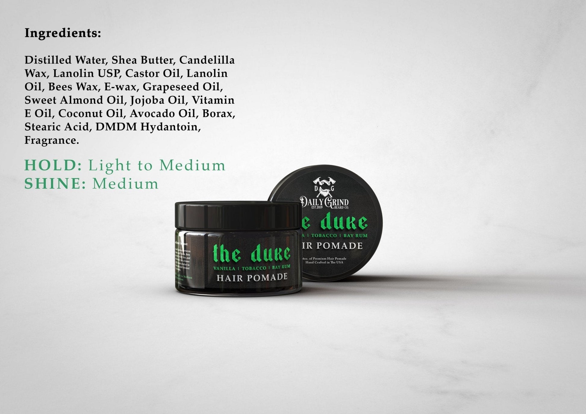 The Duke Hair Pomade - Hair Products for Men Daily Grind
