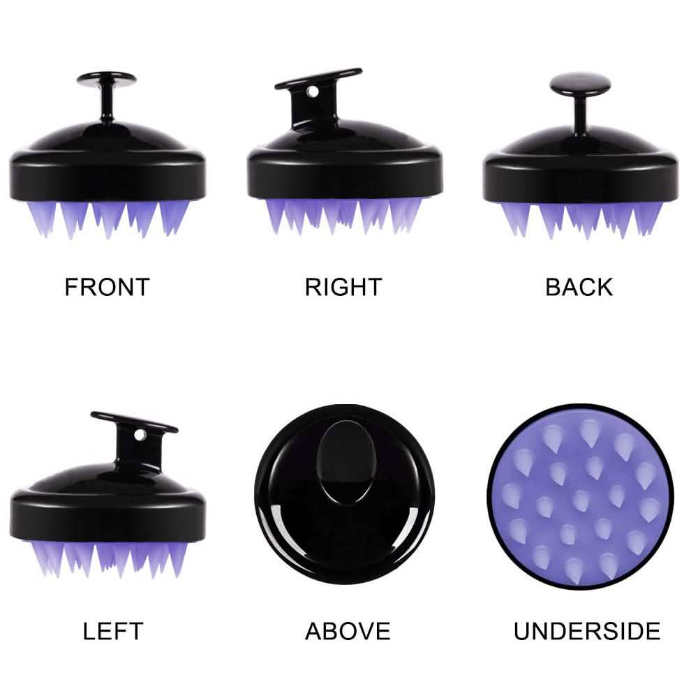 Hair Shampoo Brush with Soft Silicone Scalp Massager DailySale
