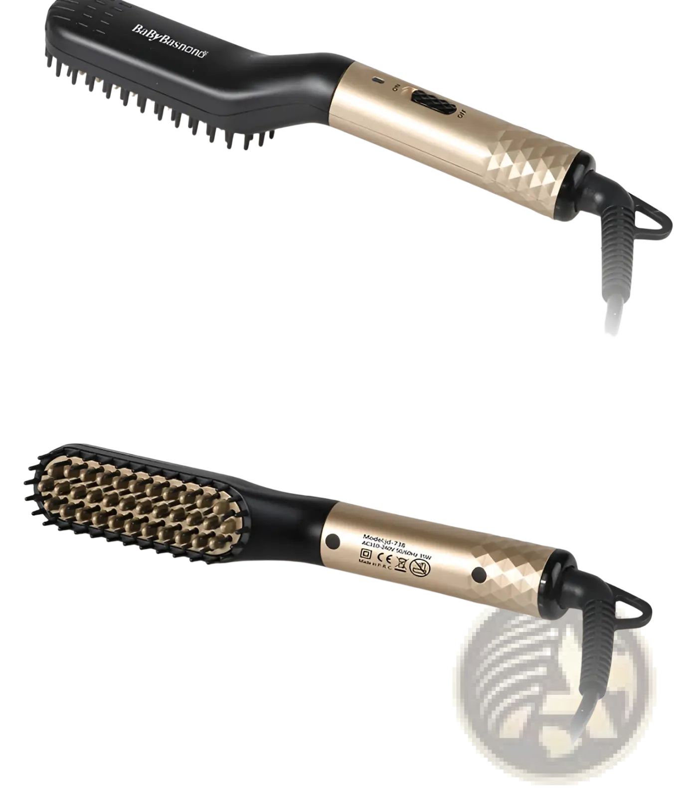 Hair Straightener Brush for Men Beard and Hair Styling ARBA Global