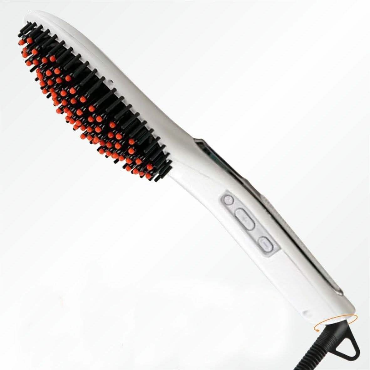 Hair Straightening Brush ION heating technology, Temperature Control EasyOptionXY