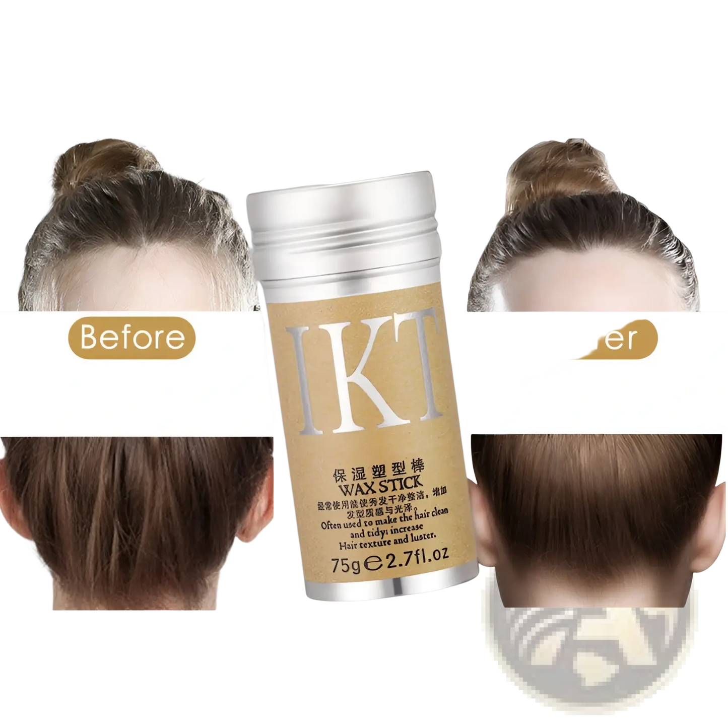 Hair Wax Stick for Flyaway Hair Styling 75g ARBA Global
