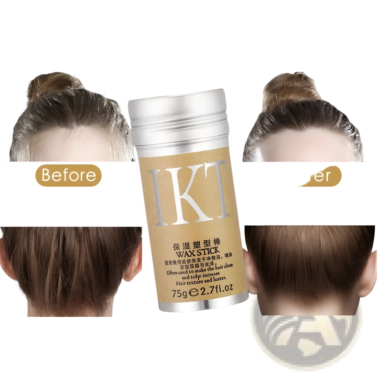 Hair Wax Stick for Flyaway Hair Styling 75g ARBA Global