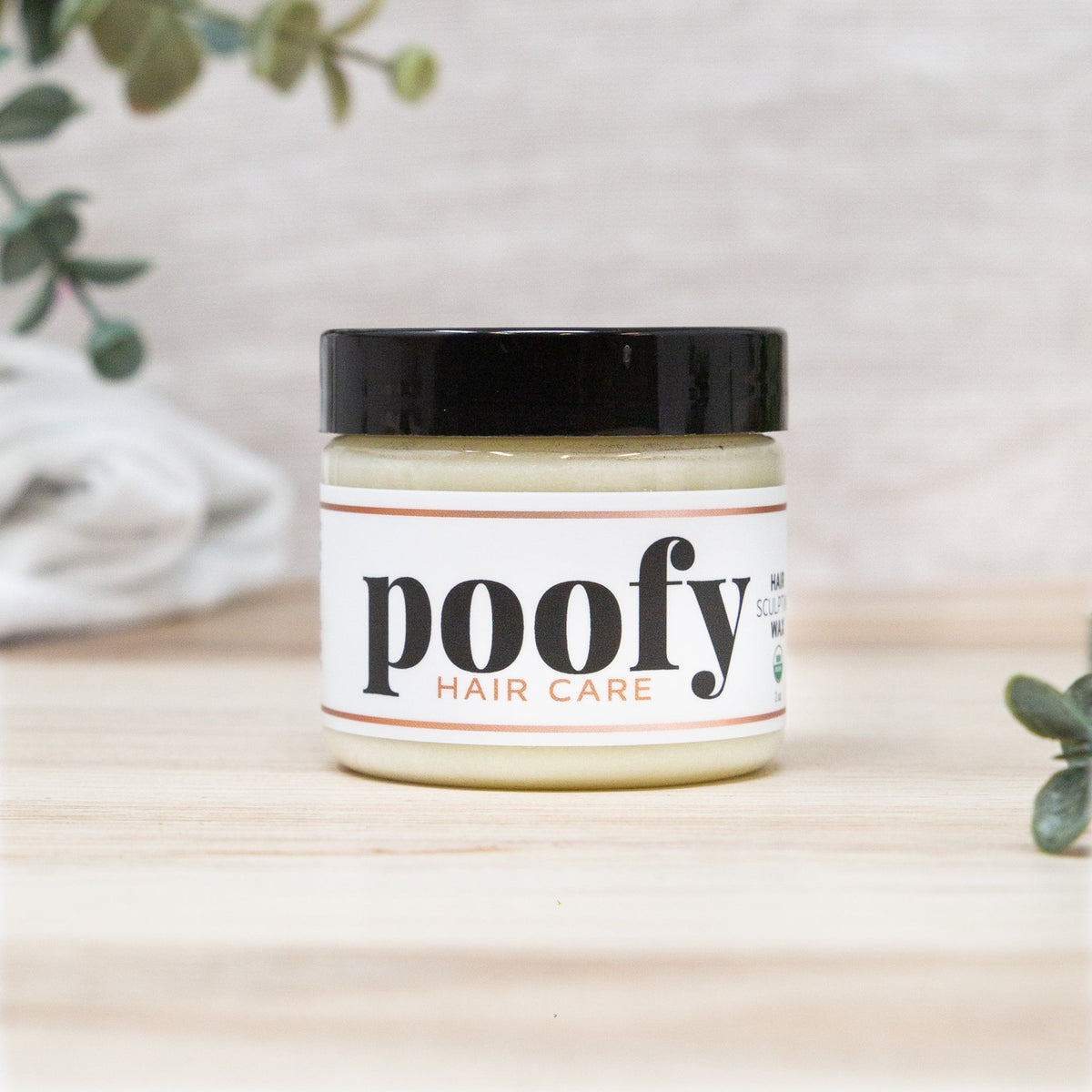 Hair Sculpting Wax Organic Poofy Organics